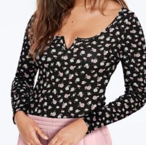 Long Sleeve Floral🌸Bodysuit